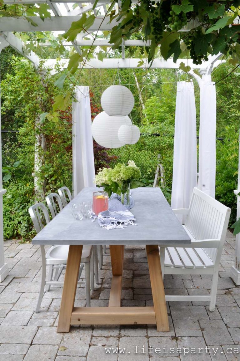 10x Tuintafel Maken Thestylebox