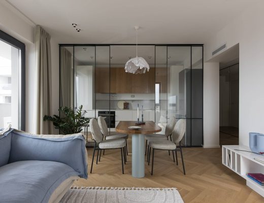 Speels en luchtig: Een chique appartement vol artistieke details