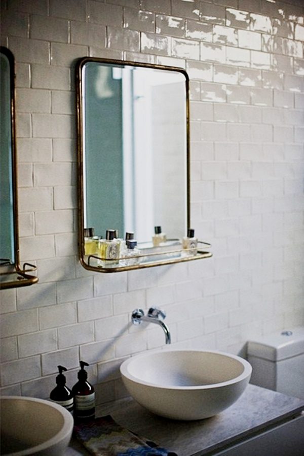 spannend genoeg overstroming Vintage spiegel badkamer - THESTYLEBOX